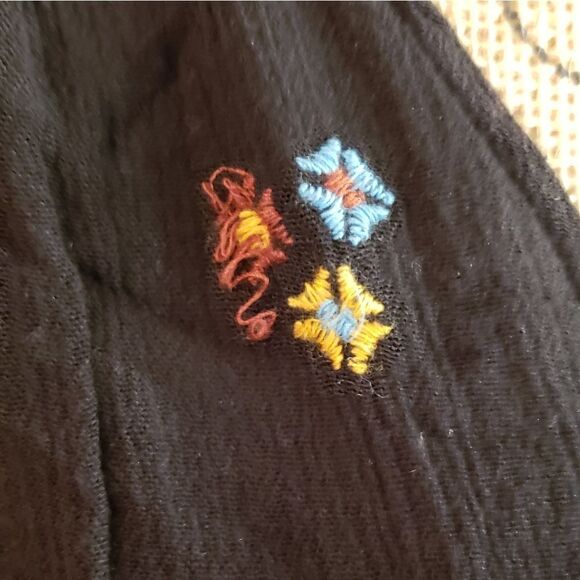 Free People Flowy Floral Embroidered Dress, Sz Small - Picture 9 of 15